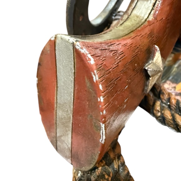 Rustic COWBOY Six Shooter Pistol Gun Wine/Beer Bottle Holder - Picture 5 of 11